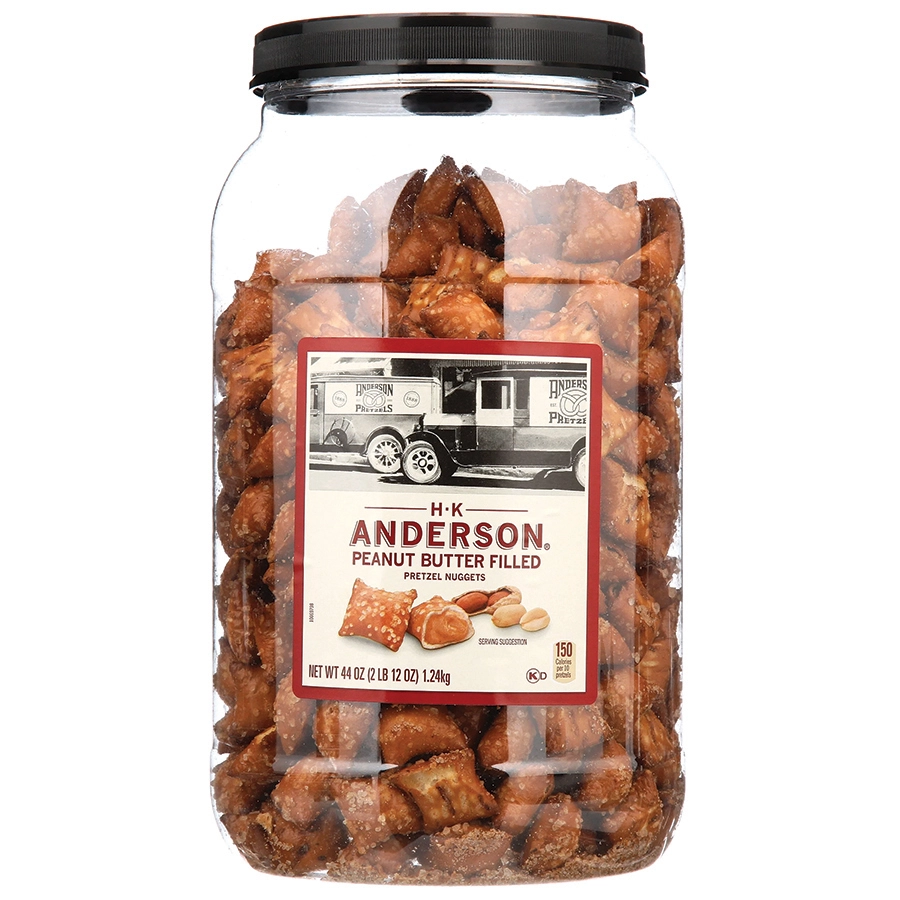 H-K Anderson Peanut Butter Filled Pretzel Nuggets, 44oz.