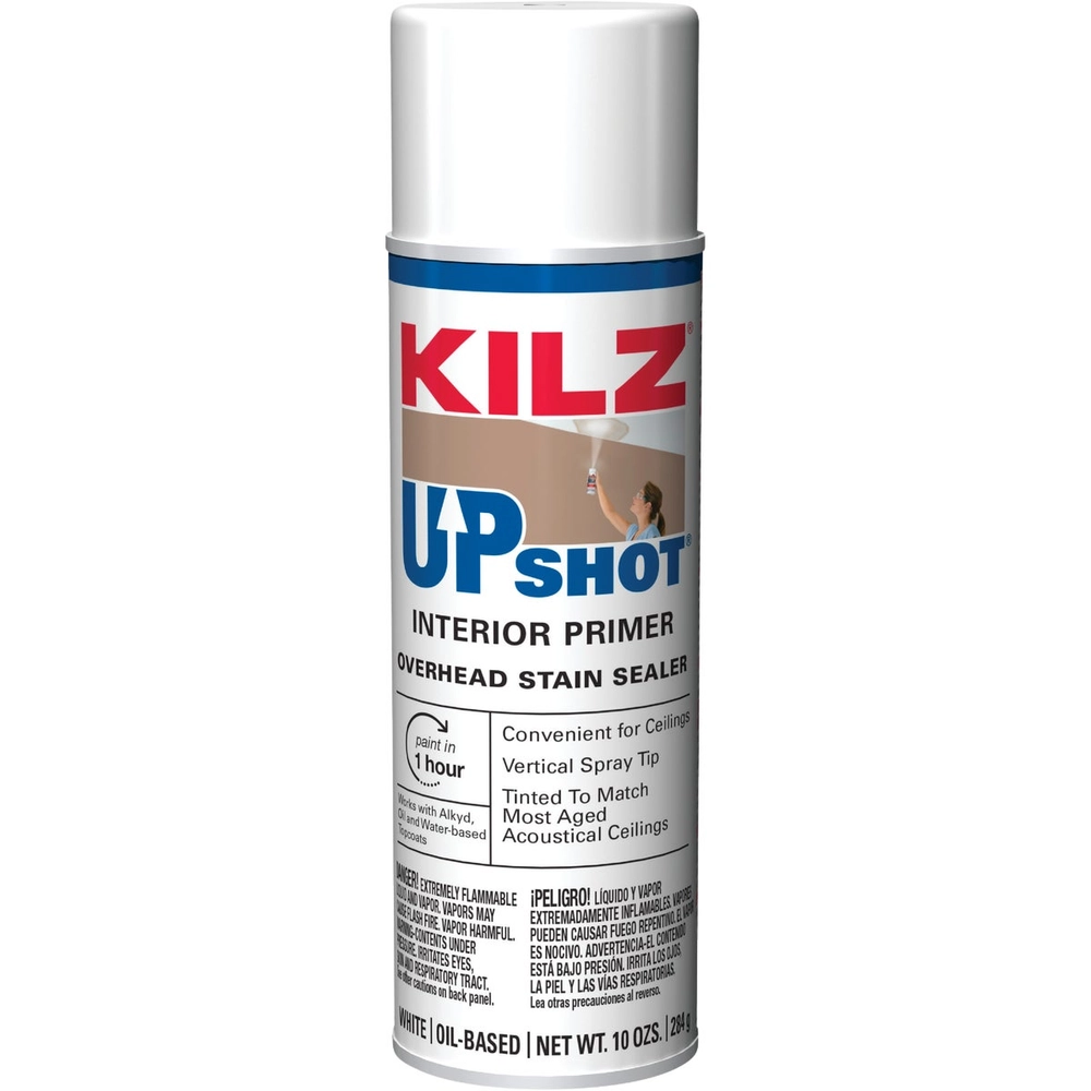 Kilz Upshot 10 oz. Overhead Stain Sealer Spray, White