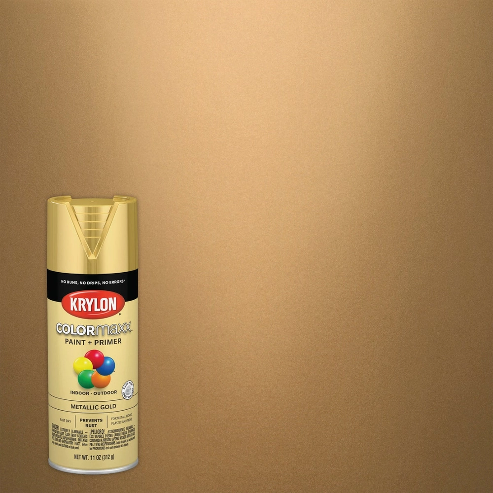 KRYLON® ColorMaxx 11 oz. Metallic Gloss Spray Paint, Gold
