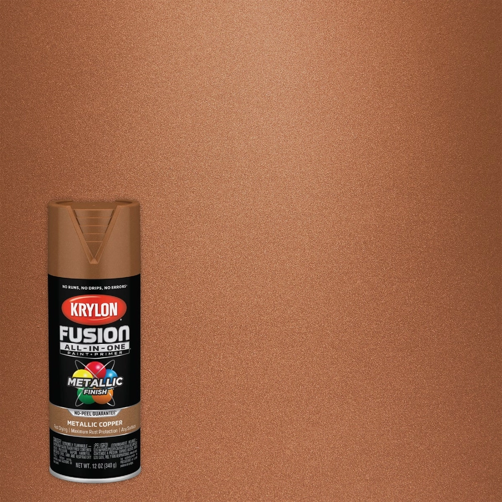 KRYLON® Fusion All-In-One Metallic Spray Paint & Primer, Copper