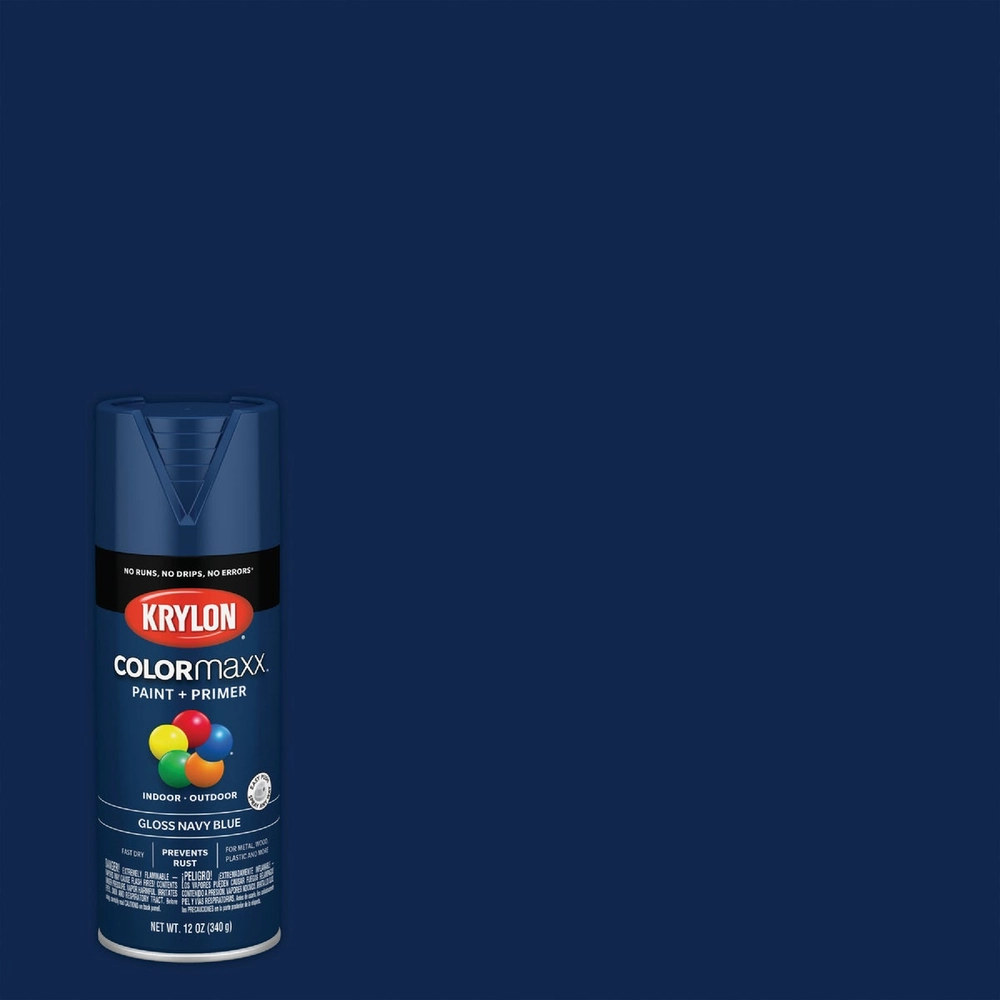 KRYLON® ColorMaxx 12 Oz. Gloss Spray Paint, Navy Blue