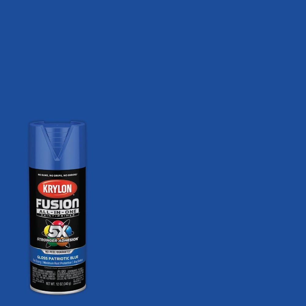KRYLON® Fusion All-In-One Gloss Spray Paint & Primer, Patriotic Blue