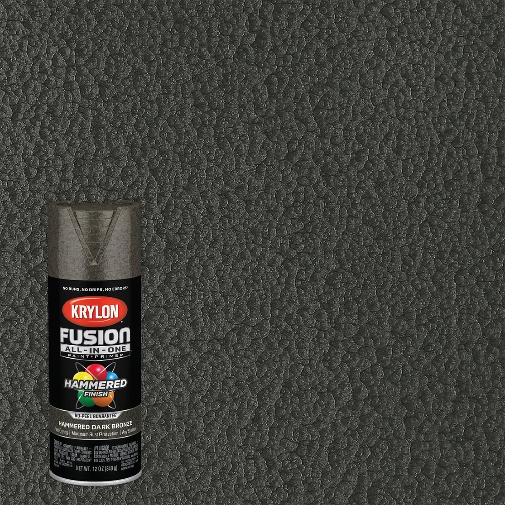 KRYLON® Fusion All-In-One Hammered Spray Paint & Primer, Dark Bronze
