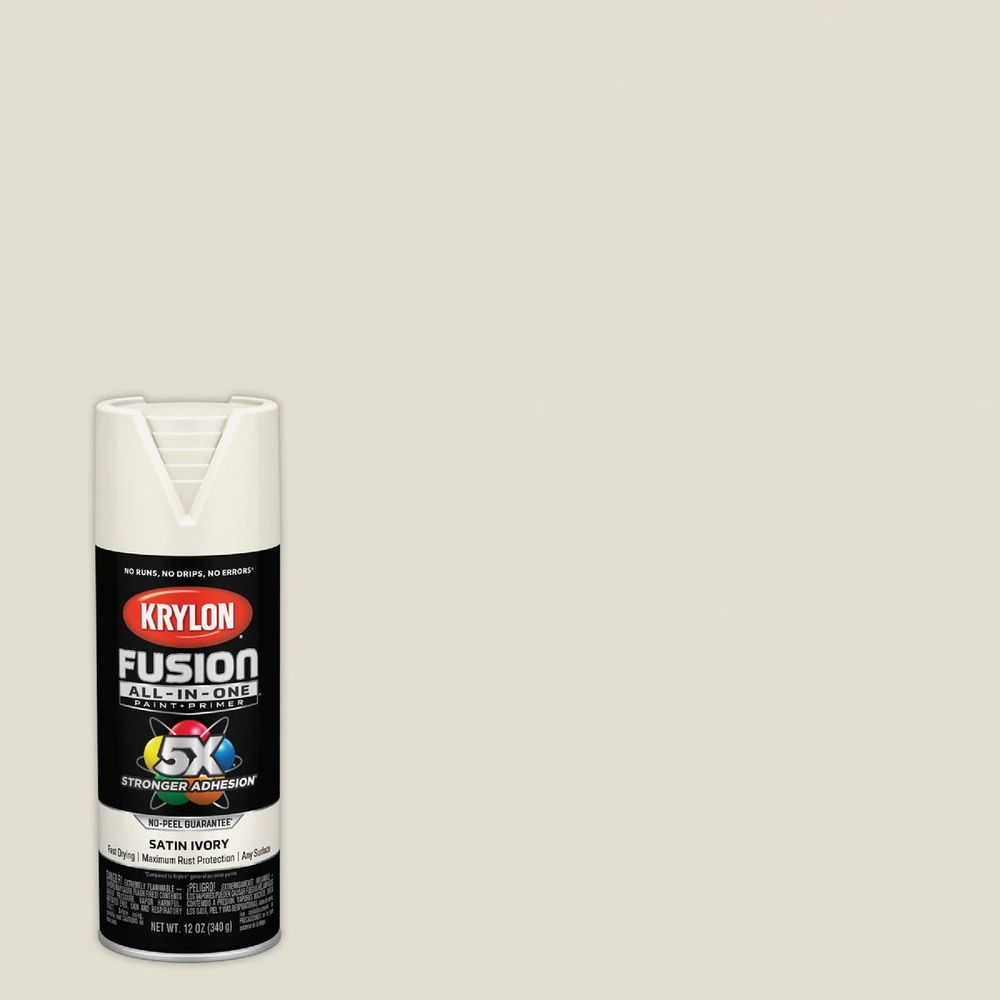 KRYLON® Fusion All-In-One Satin Spray Paint & Primer, Ivory