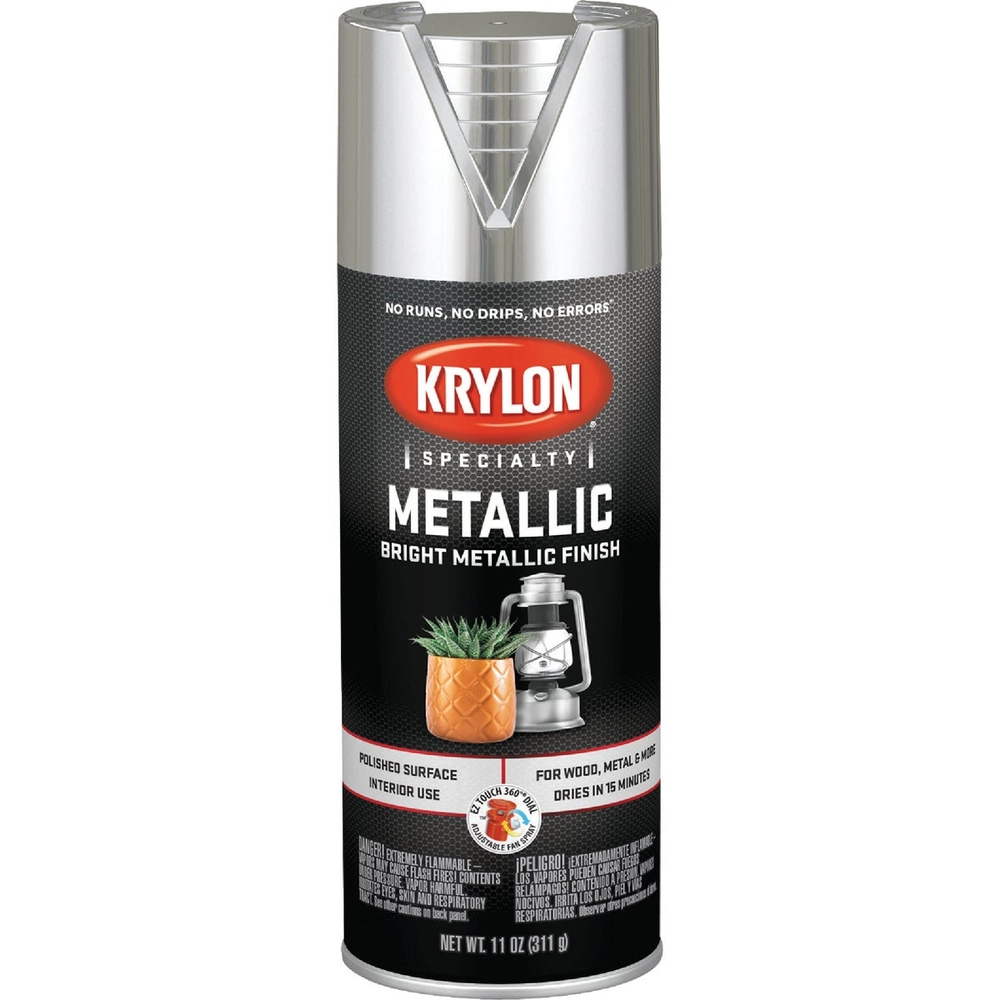 KRYLON® Metallic 11 oz. Gloss Spray Paint, Bright Silver