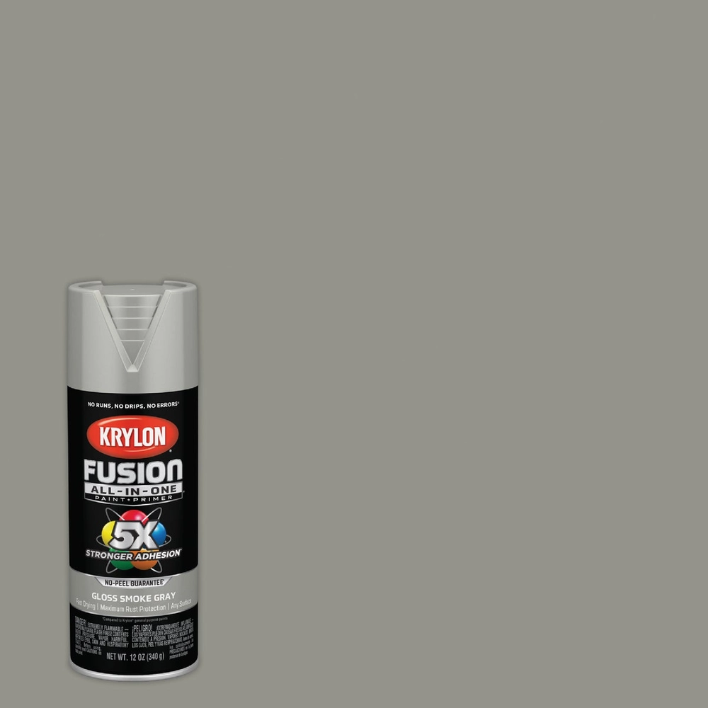 KRYLON® Fusion All-In-One Gloss Spray Paint & Primer, Smoke Gray