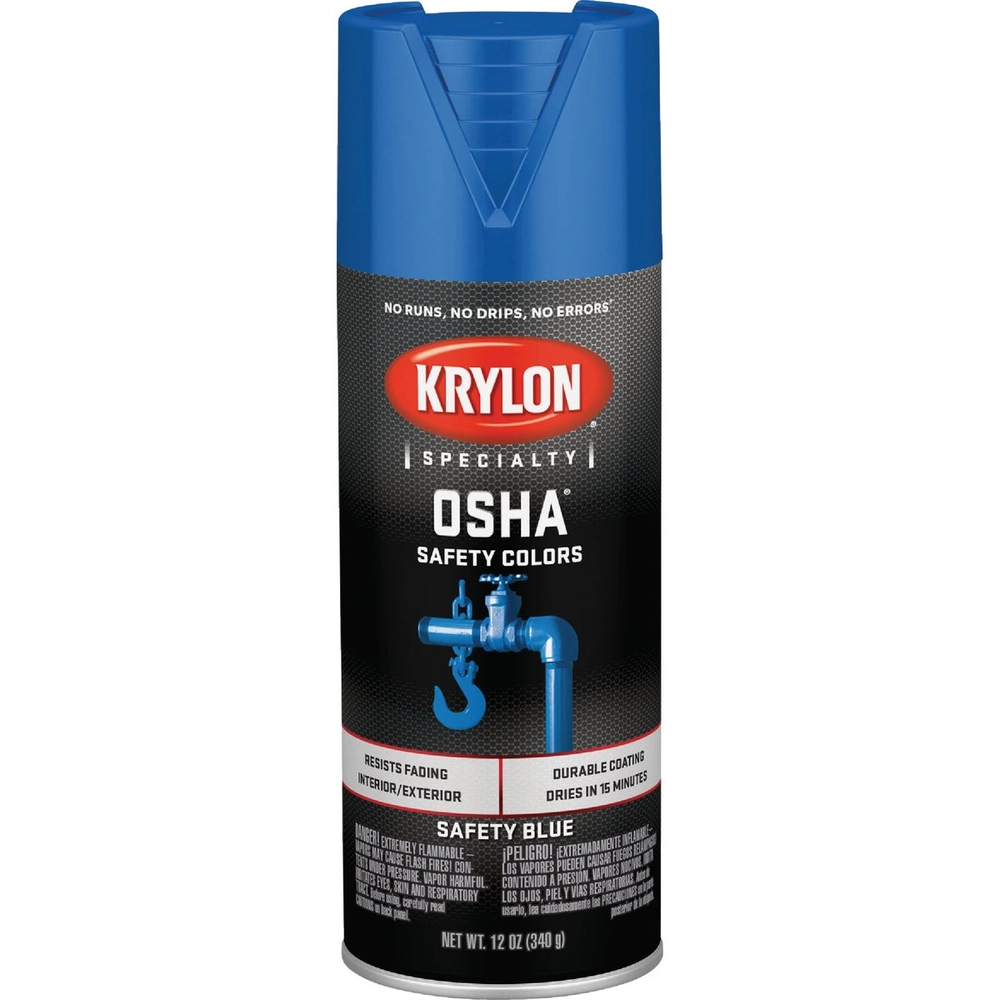 KRYLON® OSHA 12 oz. Gloss Spray Paint, Safety Blue
