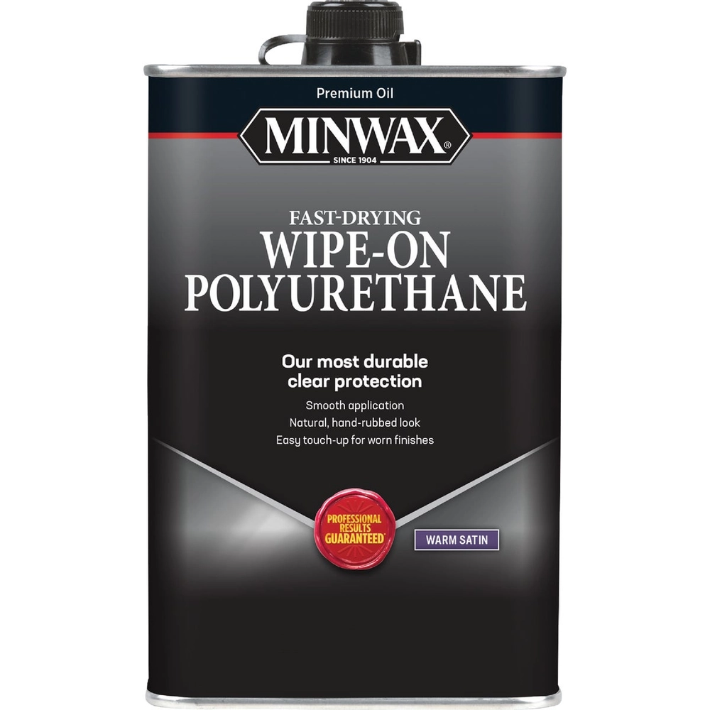Minwax Warm Satin Wipe-On Interior Polyurethane, 1 Pt.