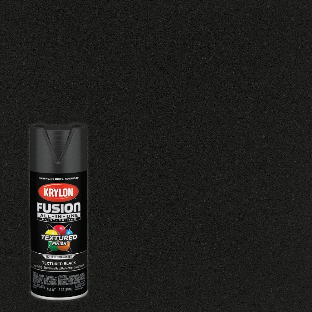 KRYLON® Fusion All-In-One Textured Spray Paint & Primer, Black