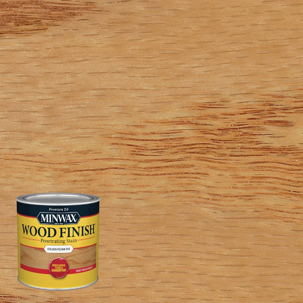 Minwax Wood Finish Penetrating Stain, Golden Pecan, 1/2 Pt.