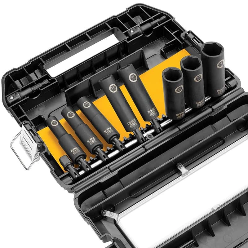 Dewalt IMPACT READY 10-Piece 1/2" Drive 6-Point Socket Set
