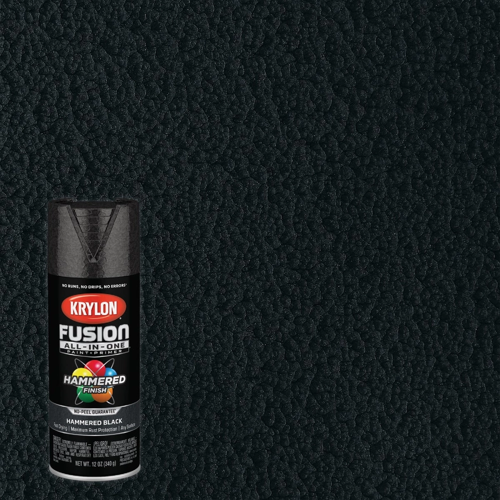 KRYLON® Fusion All-In-One Hammered Spray Paint & Primer, Black