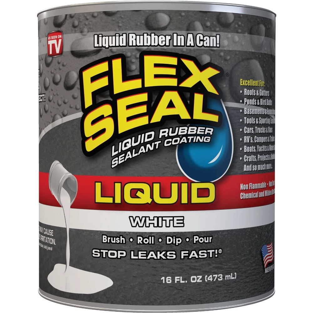 FLEX SEAL 1 Pt. Liquid Rubber Sealant, White