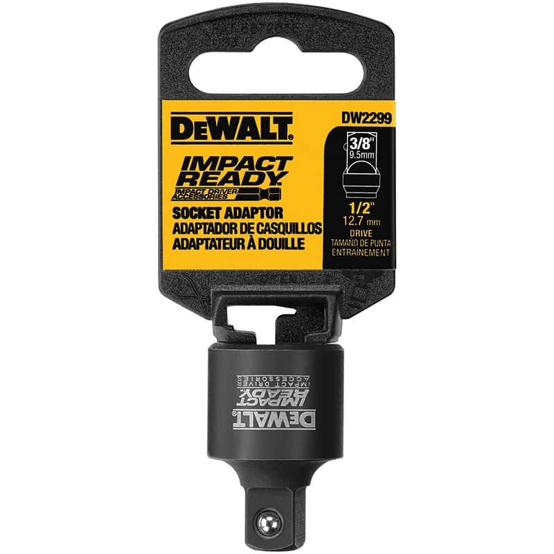 Dewalt IMPACT READY 1/2" to 3/8" Socket Reducer