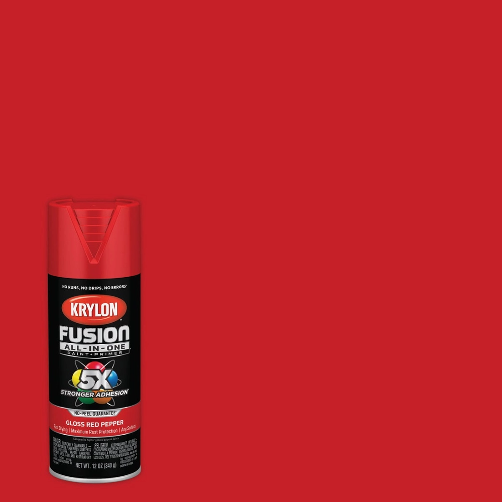 KRYLON® Fusion All-In-One Gloss Spray Paint & Primer, Red Pepper