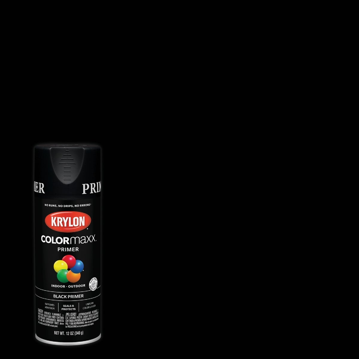 KRYLON® ColorMaxx Black 12 oz. All-Purpose Spray Paint Primer