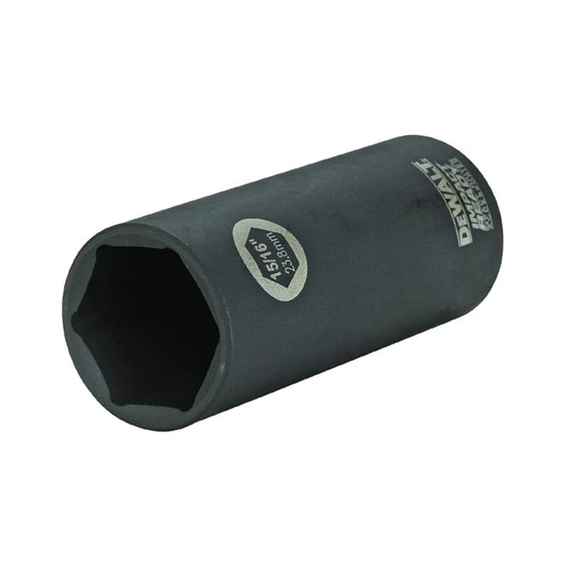 Dewalt IMPACT READY 1/2" Drive 12-Point Deep Socket, 15/16"
