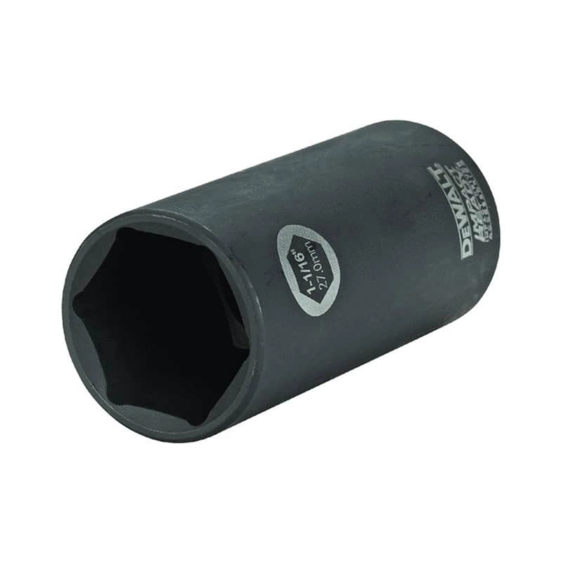 Dewalt IMPACT READY 1/2" Drive 12-Point Deep Socket, 1 1/16"