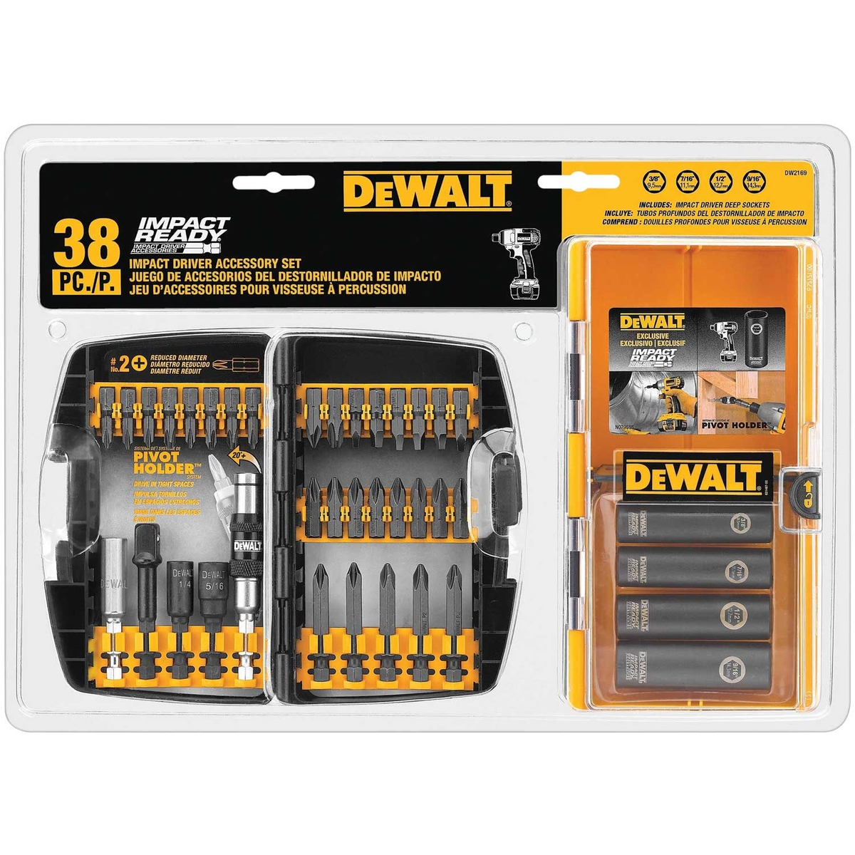 Dewalt IMPACT READY 38-Piece Accessory Set