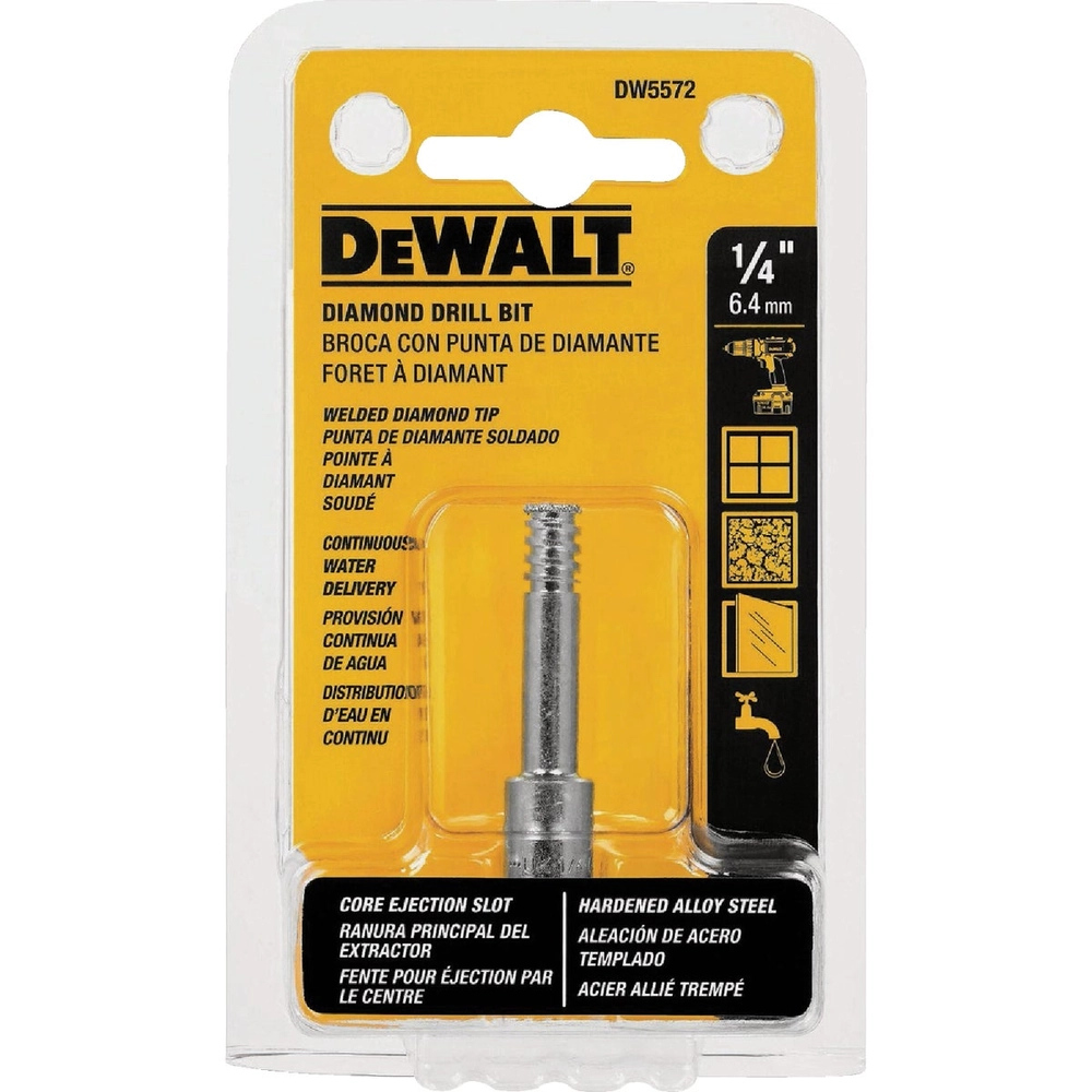 DEWALT 1/4 In. Diamond Drill Bit